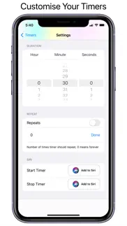 timer - create multiple timers iphone resimleri 3