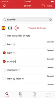 spanish vocabulary notebook iphone resimleri 1