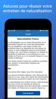 naturalisation france iPhone Captures Décran 1