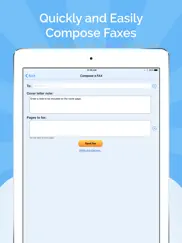 fax burner: send & receive fax ipad images 2