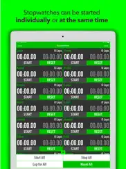 best multi stopwatch pro ipad capturas de pantalla 4