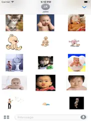 funny animal cat baby stickers ipad images 4