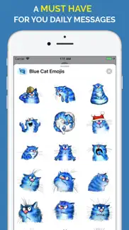 blue cat emojis iphone images 2