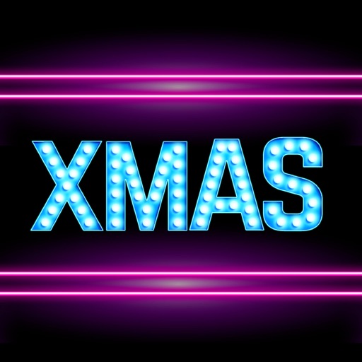 Neon Merry Xmas Stickers app reviews download