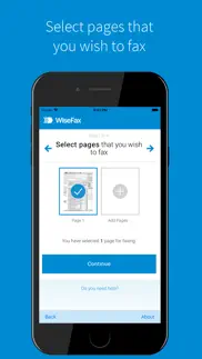 send fax with wisefax iphone images 2