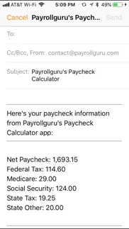 paycheck calc iphone images 4