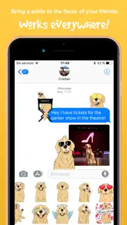parkermoji - golden retriever iphone images 4