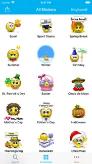 emojis 3d - animated sticker iPhone Captures Décran 3