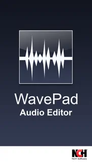 wavepad music and audio editor iPhone Captures Décran 1
