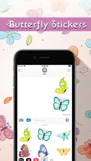 butterfly stickers pack iphone images 4