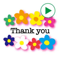 flowers animation 1 stickers logo, reviews