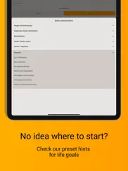 finalcountdown bucket list app ipad capturas de pantalla 3