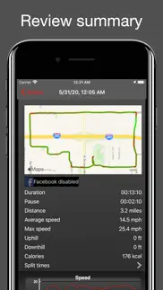 fitmeter bike basic - cycling iphone images 2