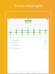daily habits - habit tracker iPad Captures Décran 2