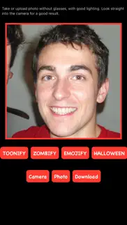 toonify face emoji avatar mask iphone capturas de pantalla 2