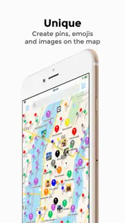 contact map - the map tool iphone resimleri 1