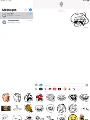 troll face stickers - memes ipad images 1