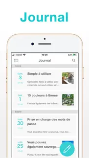 journal simple - appli journal iPhone Captures Décran 1