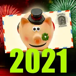 2021 happy new year greetings logo, reviews