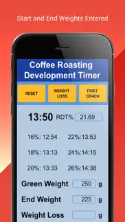coffee roasting rdt timer iphone resimleri 4