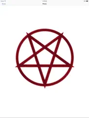 satanic pentagram stickers айпад изображения 1