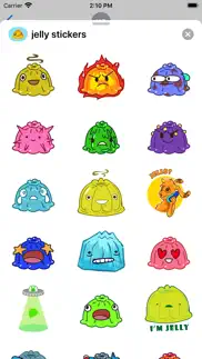 jelly - stickers for imessage iphone resimleri 1