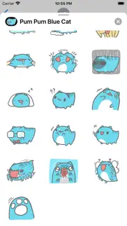 pum pum blue cat iphone images 3