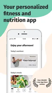 8fit workouts & meal planner iphone images 1