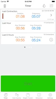 full term - contraction timer iphone images 1