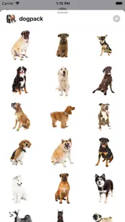 pegatinas de perro iphone capturas de pantalla 1