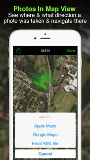 solocator - gps field camera iphone resimleri 2