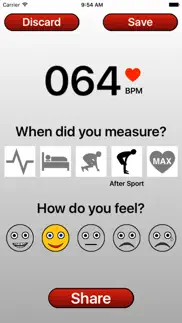 heart rate monitor: hr app iphone images 3