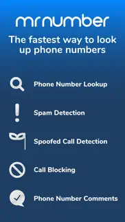 mr. number lookup & call block iphone images 1