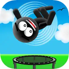 stickman trampoline jumping logo, reviews