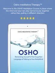 osho talking to your bodymind iPad Captures Décran 1