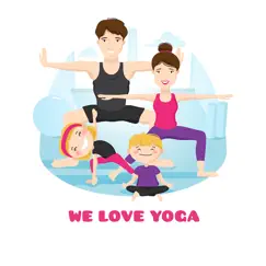 yoga for kids and family logo, reviews