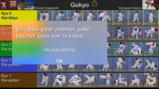 judo gokyo lite iPhone Captures Décran 2
