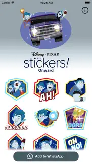 pixar stickers: onward iphone images 1