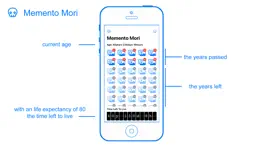 memento mori app. iphone images 1