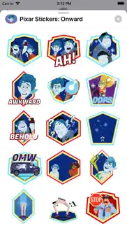 pixar stickers: onward iphone images 4