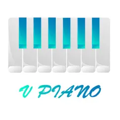 v piano synthesizer audio beat logo, reviews