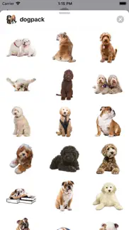 pegatinas de perro iphone capturas de pantalla 3