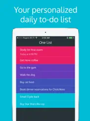 prioritize tasks with one list ipad images 1