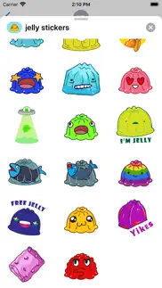 jelly - stickers for imessage iphone resimleri 2
