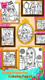 the princess coloring book iphone images 1