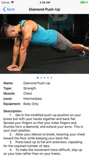 bodyweight gym guide pro iphone capturas de pantalla 2
