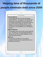 debt snowball pro - pay debt ipad images 3