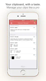 clippo - clipboard manager iphone images 1