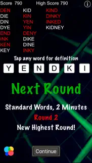 word warp - a word puzzle game iphone images 2