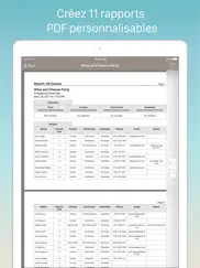 guest list organizer. iPad Captures Décran 3